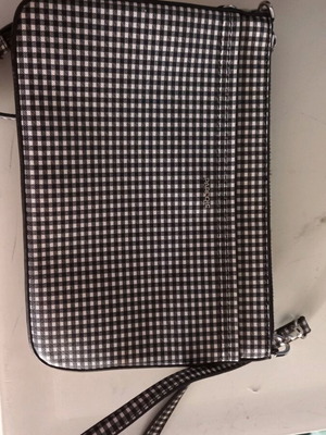 Parfois crossbody bag medium size checkered new