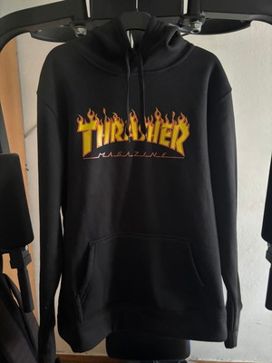 Thrasher Medium hoodie used, black, size M