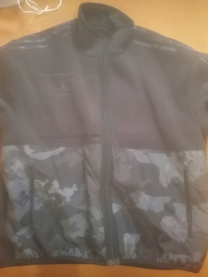 Adidas μπουφαν/fleece διπλής όψης