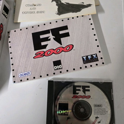 EF2000 PC Big Box used, English