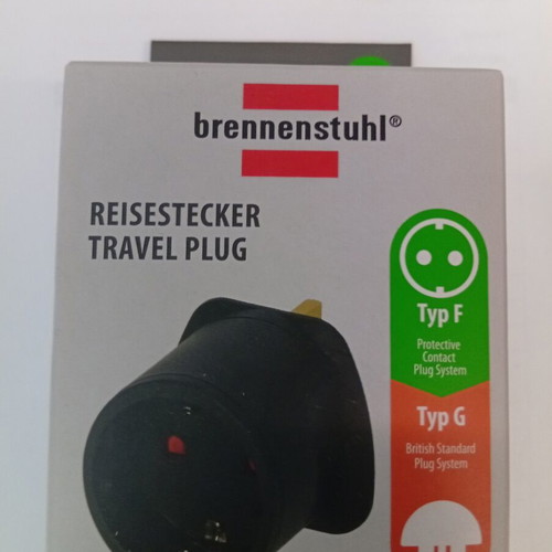 Travel plug adapter Greece to UK