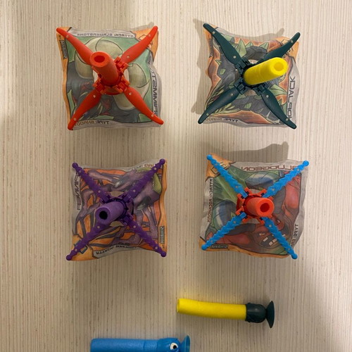 Slugterra Blaster set used with visible wear