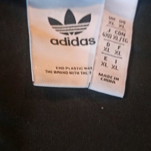 Adidas T Shirt Men XL Black Like New