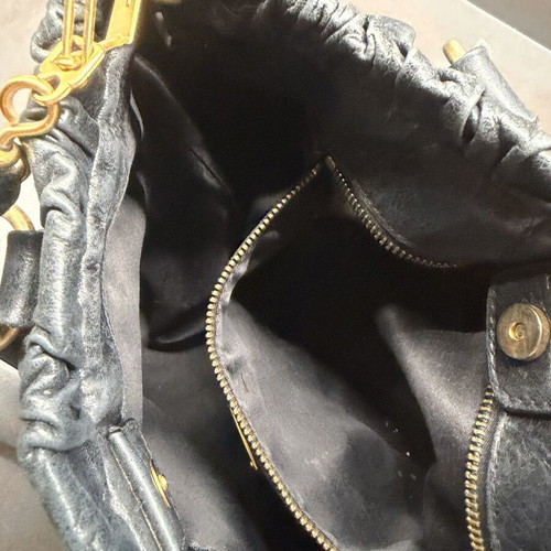 Miu Miu Vitello handbag, black