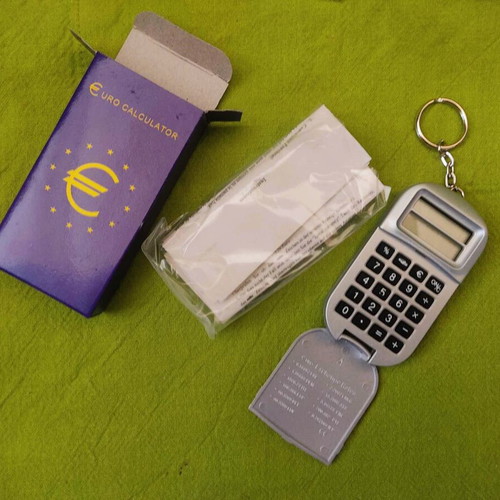 Vintage calculators new, pack of 4 pieces