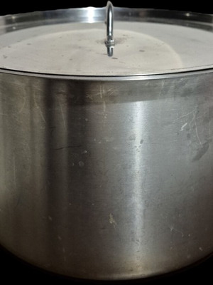 Master Chef professional inox 18/10 pot Ø40cm 30L with lid like new