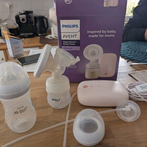 Avent Philips Single Electric Breast Pump like new, portable