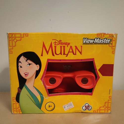 View Master Mulan Disney 1998 new, sealed box with 3 reels
