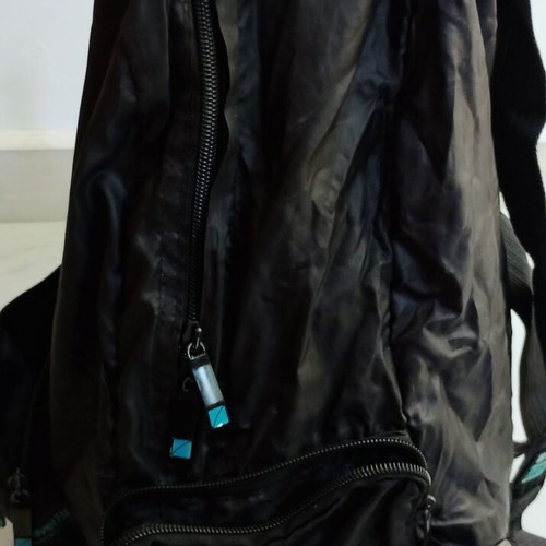 Travel Blue foldable backpack used, black, 15 liters