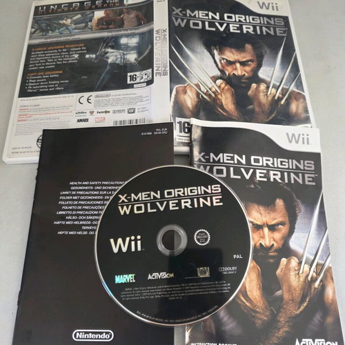 X-Men Origins Wolverine Nintendo Wii game used