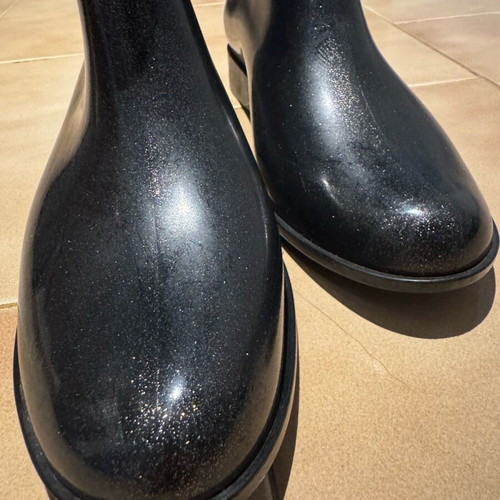 Melissa rain boots new, size 39, black