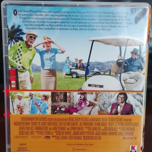 Just Getting Started DVD like new, comedy, subtitles