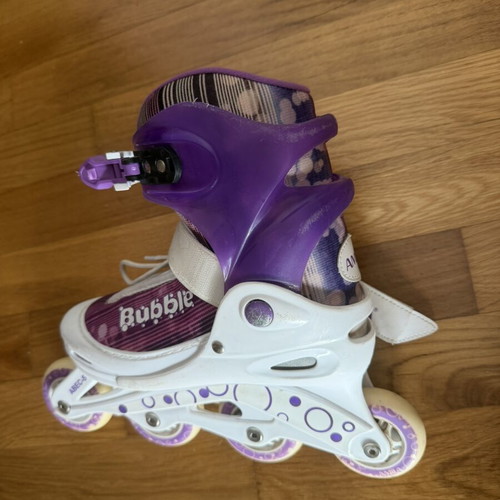 Rollers size 34-37, purple, like new, 4 wheels