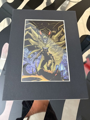 Marvel laser cel έργο τέχνης Wolverine vs Brood X-Men από τον Mike Mignola, 20x15 εκ.