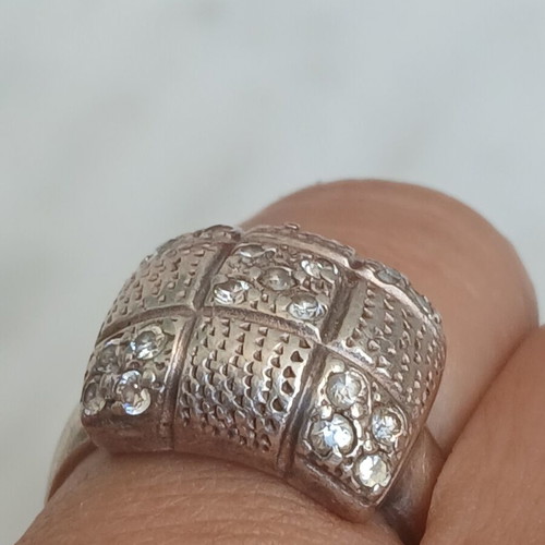 Silver 950 ring, 17 mm