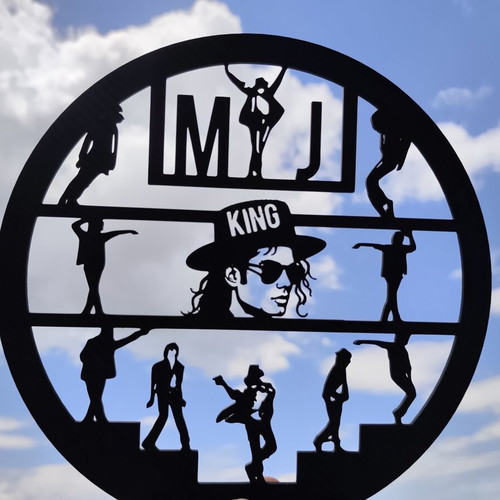 Michael Jackson 3D printed decorative stand new