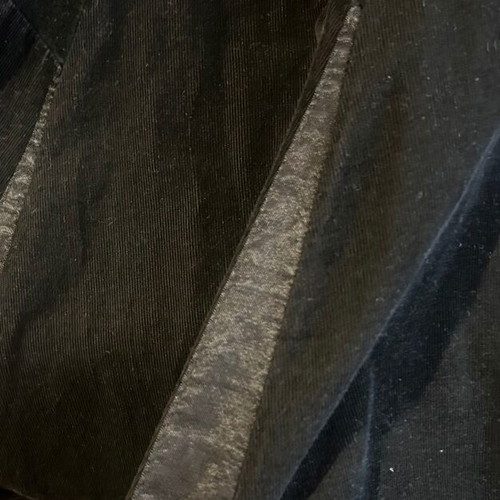 Bill Cost black velour skirt like new, size XL