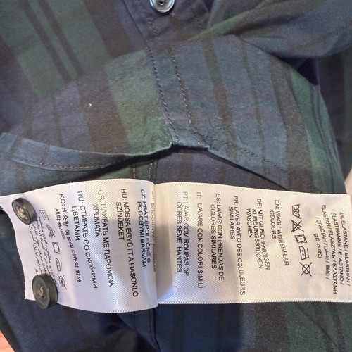 Gant shirt size M like new, multicolored