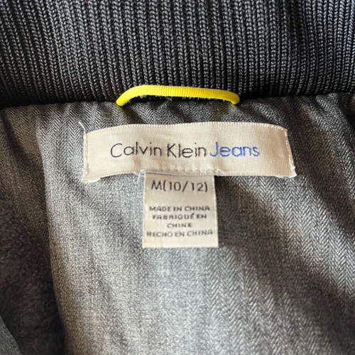 Calvin Klein kids gray jacket size M like new