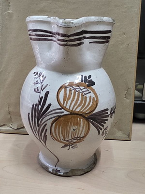 Ceramic vase used, vintage