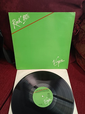 Rock 80's punk music vinyl record collection