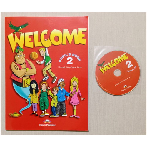 Welcome Pupil's Book 2 with CD new, English