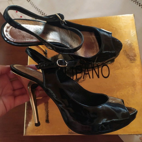 Aslanidis sandals size 37 like new, heel height 11.5cm