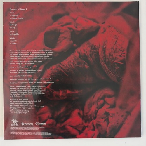 Hannibal Television Soundtrack vinyl like new, 2 records