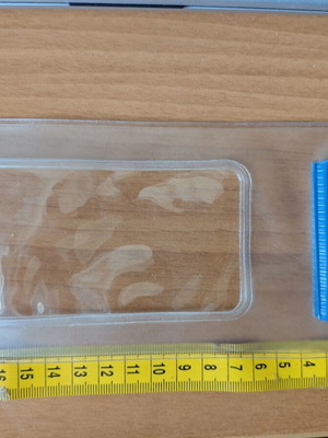 Winston Waterproof Phone Case used, transparent protective cover