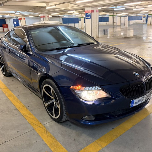BMW 650i V8 2009 like new, coupe, automatic, blue, petrol