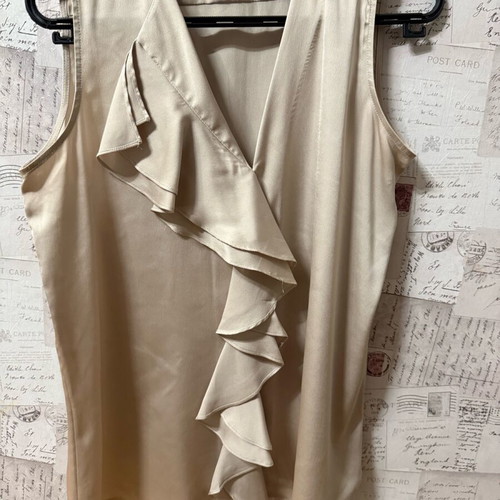 Calvin Klein blouse beige size M like new