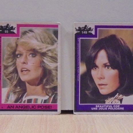 Charlie's Angels collectible cards used, pack of 117, 1977 series