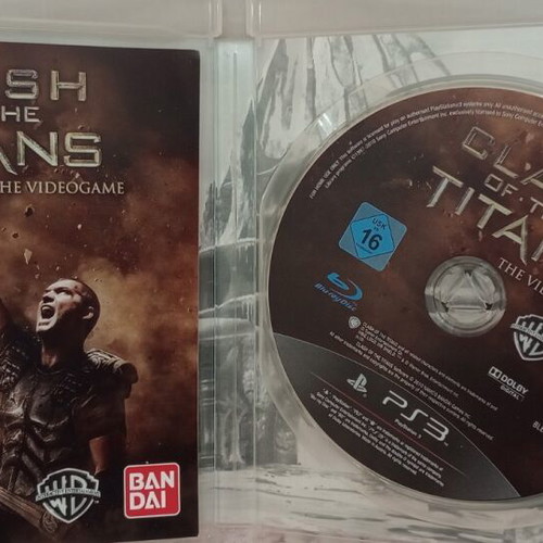 PS3 Game Clash of the Titans used in excellent condition