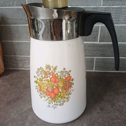 CorningWare USA ceramic vintage coffee pot like new