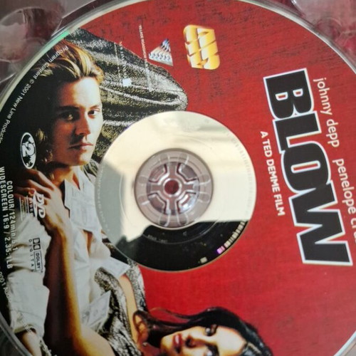 Johnny Depp DVD collection used, 4 movies in box set