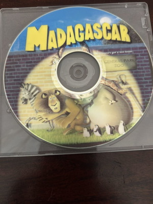 DVD Μαδαγασκάρη μεταχειρισμένο, μεταγλωττισμένο κινούμενο σχέδιο