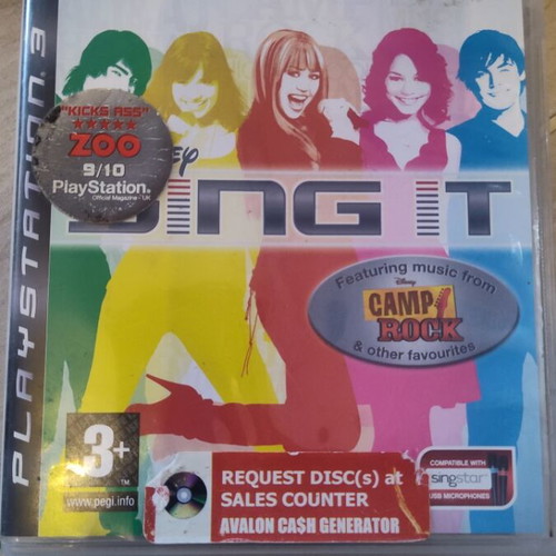 Sing It PlayStation 3 game used, role playing simulation