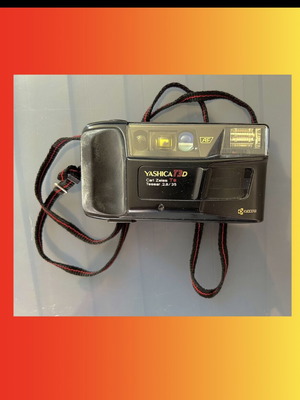 Yashica T3 35mm Film Camera used with Carl Zeiss Tessar Lens