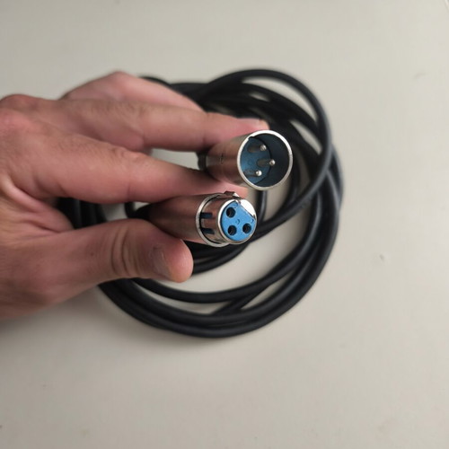 XLR Microphone Cable Male to Female 3m High-Quality