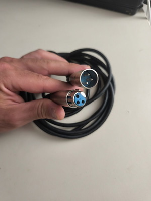 XLR Microphone Cable Male to Female 3m High-Quality