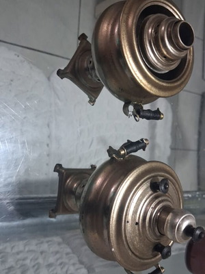 Small samovars used, 16 cm, set of 2
