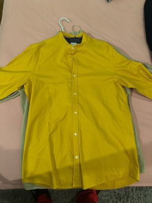 Zara shirt like new, yellow, size M