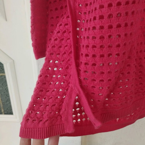 Coral pullover used S.Oliver, 3/4 sleeve, size XL