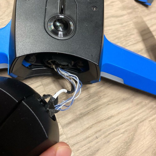 Skydio 2 used drone with 3 batteries and broken gimbal