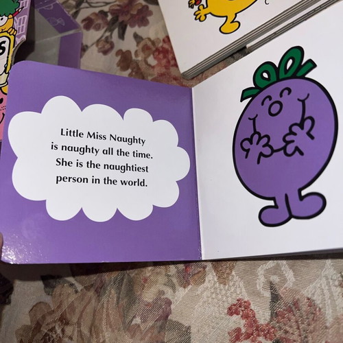 Little Miss Pocket Library 6 books used, English, ages 3+