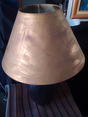 Spanish lamp used, height 0.70 m