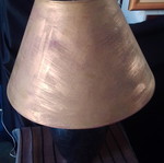 Spanish lamp used, height 0.70 m