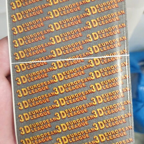 3D European League 2012-2013 collectible stickers new, sealed