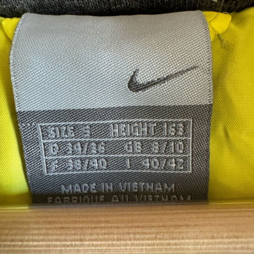 Nike down jacket used, yellow, size S