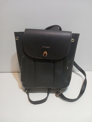 Women's backpack bag like new, black and blue